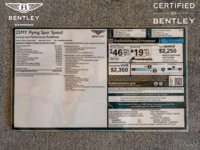 2025 Bentley Flying Spur Speed