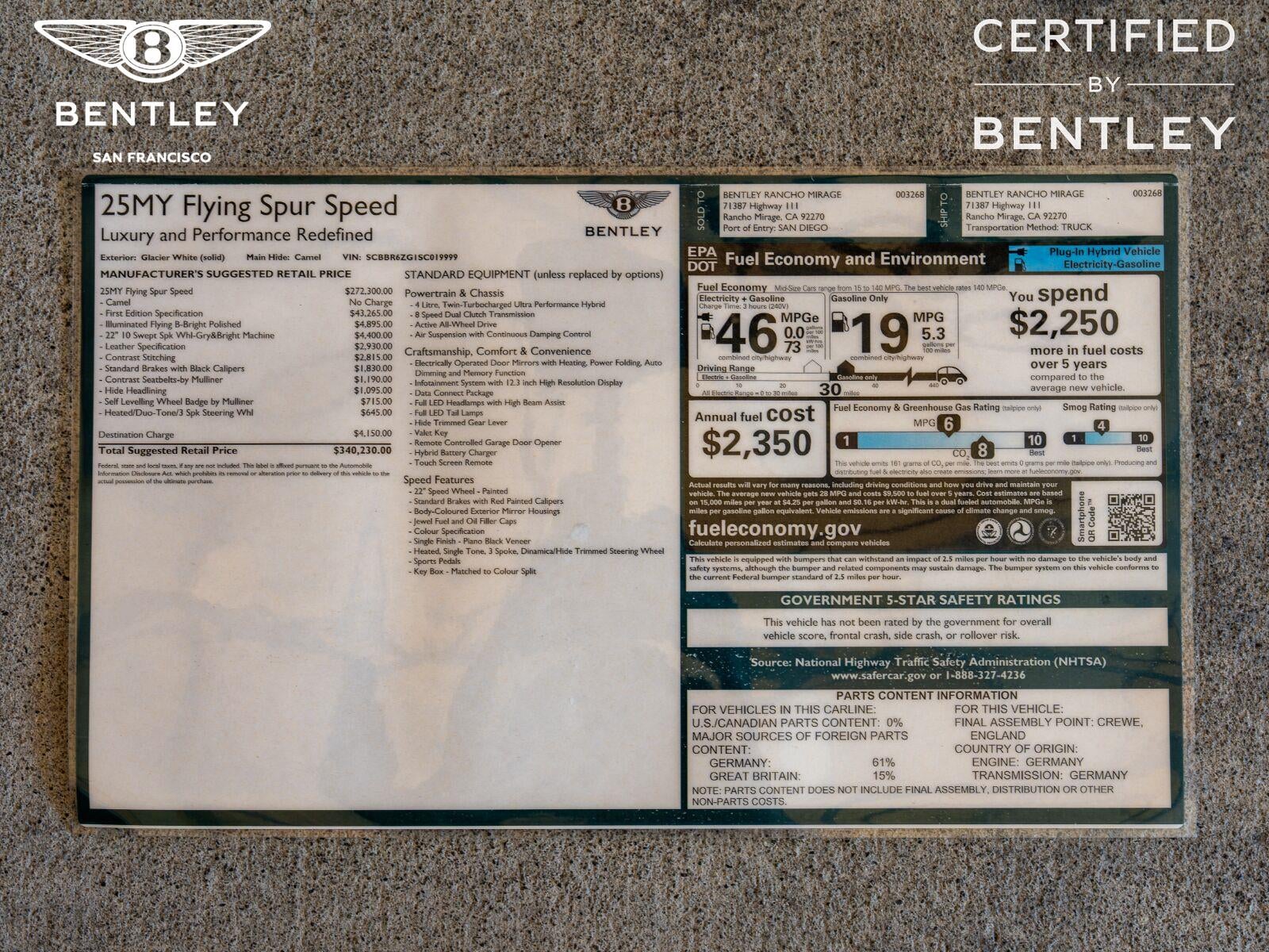 2025 Bentley Flying Spur Speed