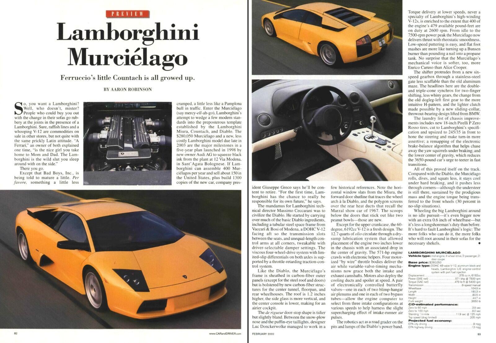 2008 Lamborghini Murcielago 2dr Roadster LP640