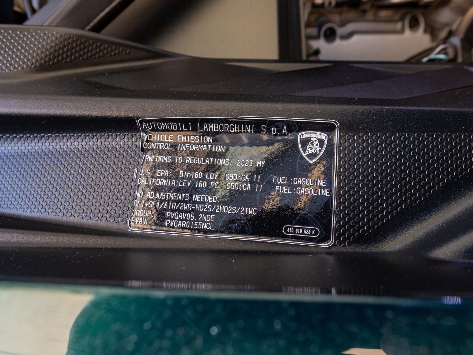 2023 Lamborghini Huracan Tecnica Coupe